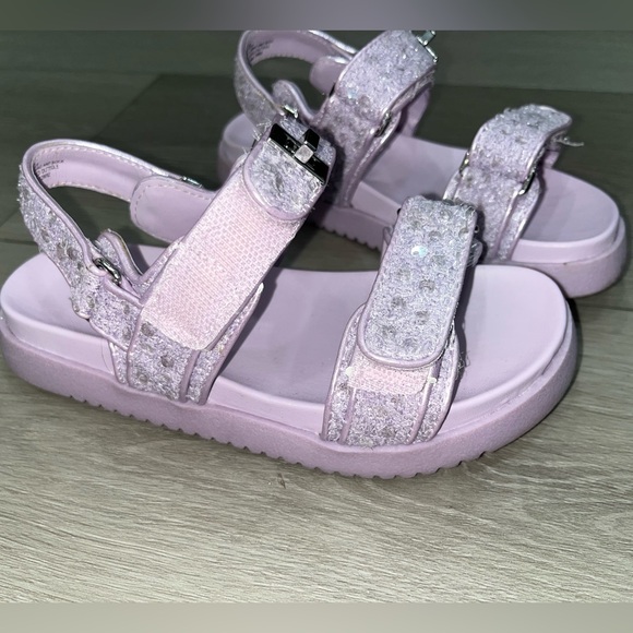 Steve Madden Girls JMONA Purple Lavender Lilac Sandals - Picture 2 of 9